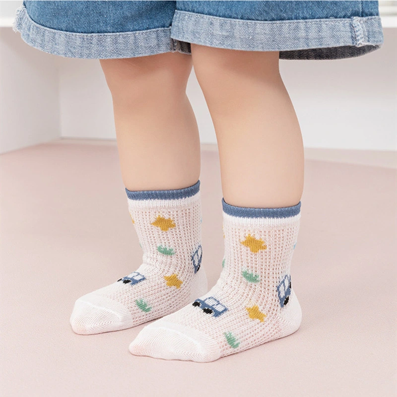 Cute Socks for Kids Baby Cotton Summer Ankle Socks Breathable Thin Socks