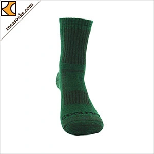 164003sk-Stripe Crew Merino Wool Sport Men′s Socks