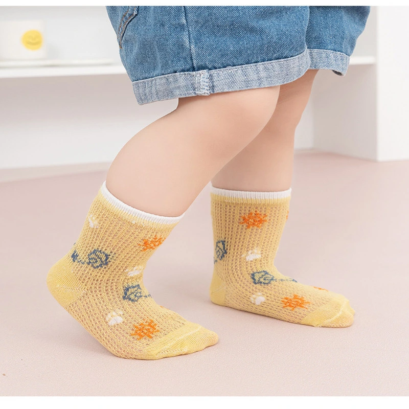 Cute Socks for Kids Baby Cotton Summer Ankle Socks Breathable Thin Socks