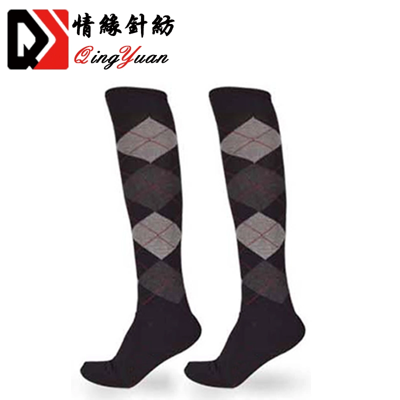 Socks Women Custom Logo Horses Athletic Knee High Equestrian Socks