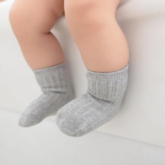 Großhandel Baumwolle rutschfeste Frühling weiche Sommer Kinder benutzerdefinierte Kompression Jungen Baumwolle Babysocke