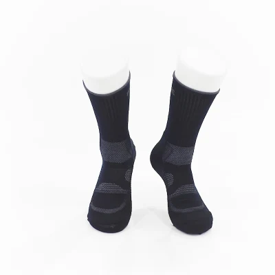 181032sk-Outdoor Herren-Wandersocken mit gepolsterter Sohle aus Merinowolle