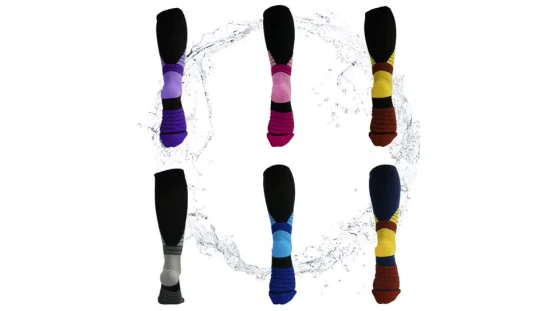 Kompressionssocken Laufen Marathon Long Tube Sportsocken, Unisex Knielange Atmungsaktive Wander-Trekkingsocken, Kniestrümpfe für Männer und Frauen Wbb17069