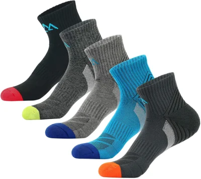 Herren-Sportsocken, gute Qualität, rutschfeste Knöchelsocken